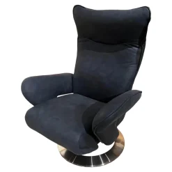 himolla Relaxsessel|Sessel 7722 MB Wien Relaxsessel Mit 2 Motorischer Verstellung Und Akku Naturleder Fuß Holzteller Mit Edelstahlring