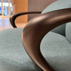 Giorgetti Relaxsessel|Sessel Hug Stoff F Canard 5105 Blau Grün