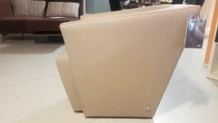 Jori Relaxsessel|Sessel Ice Cube Leder Lipano Ovo Creme