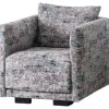 Sophisticated Living Relaxsessel|Sessel Infinity Stoff rose-gemustert Bezug JAB St. Moritz