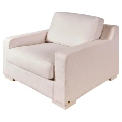 Bielefelder Werkstätten Loungesessel|Relaxsessel|Sessel Inspiration Stoff Joell 1742-171 Weiß Grau Mit Blockfüße