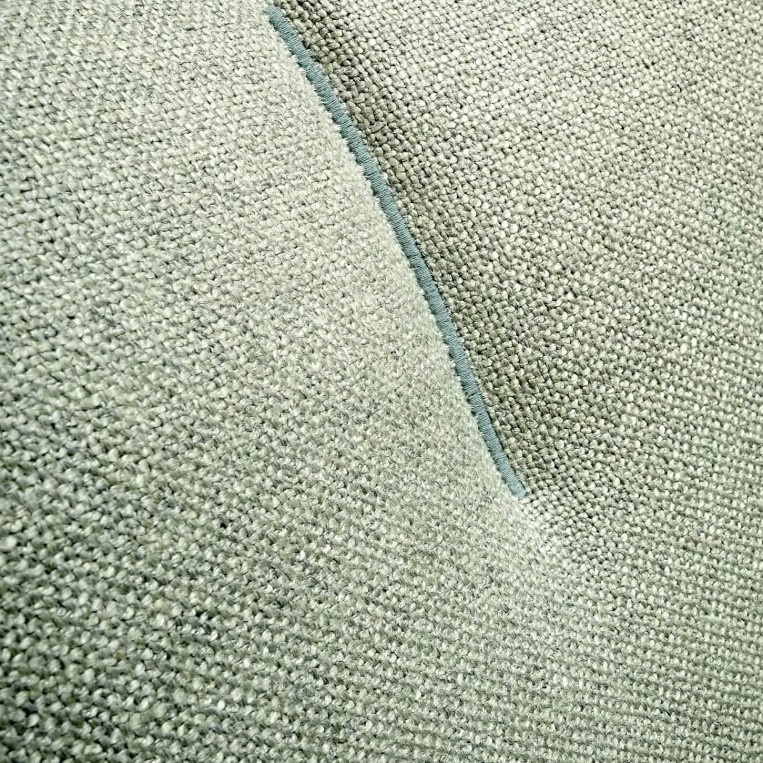 COR Loungesessel|Sessel Jalis Lounge Stoff 8305 Mintgrün Grün Grau Drahtgestell F01 Schwarzbraun Inklusive Hocker