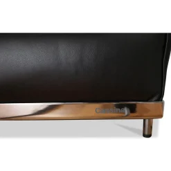 Cassina Relaxsessel|Sessel LC2 Leder Scozia Gruppe 13X606 Grafite Schwarz Gestell Verchromt