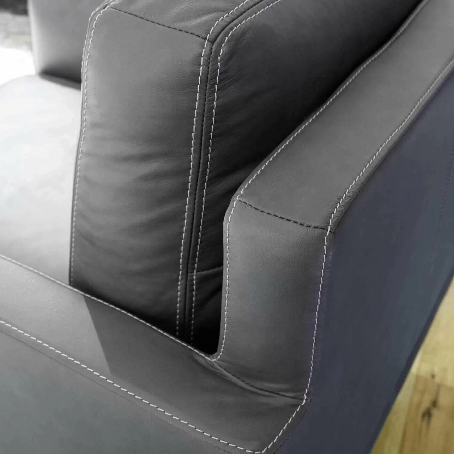 Paul Lindberg Relaxsessel|Sessel Leder 25 Quarz Mit Sternfuß Schwarz