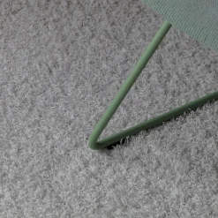 Freifrau Loungesessel|Sessel Leya Lounge Chair Stoff Opera Aloe Grau Drahtgestell RAL 6021 Blassgrün Grün Mit Kunststoffgleitern