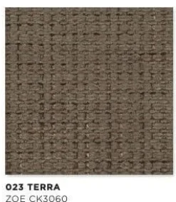 Christine Kröncke Loungesessel|Sessel Lilou Stoff Zoe 023 Terra Grau Braun Kopfteilkissen Leder Nappa Havanna Braun Gestell Metall Mit Hocker Derby Leder Nappa Havanna Braun Mit Ledenkissen