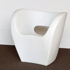 Moroso Relaxsessel|Sessel Little Albert Durchscheinend Weiß Polyethylen Geeignet Für Draußen