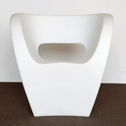 Moroso Relaxsessel|Sessel Little Albert Durchscheinend Weiß Polyethylen Geeignet Für Draußen