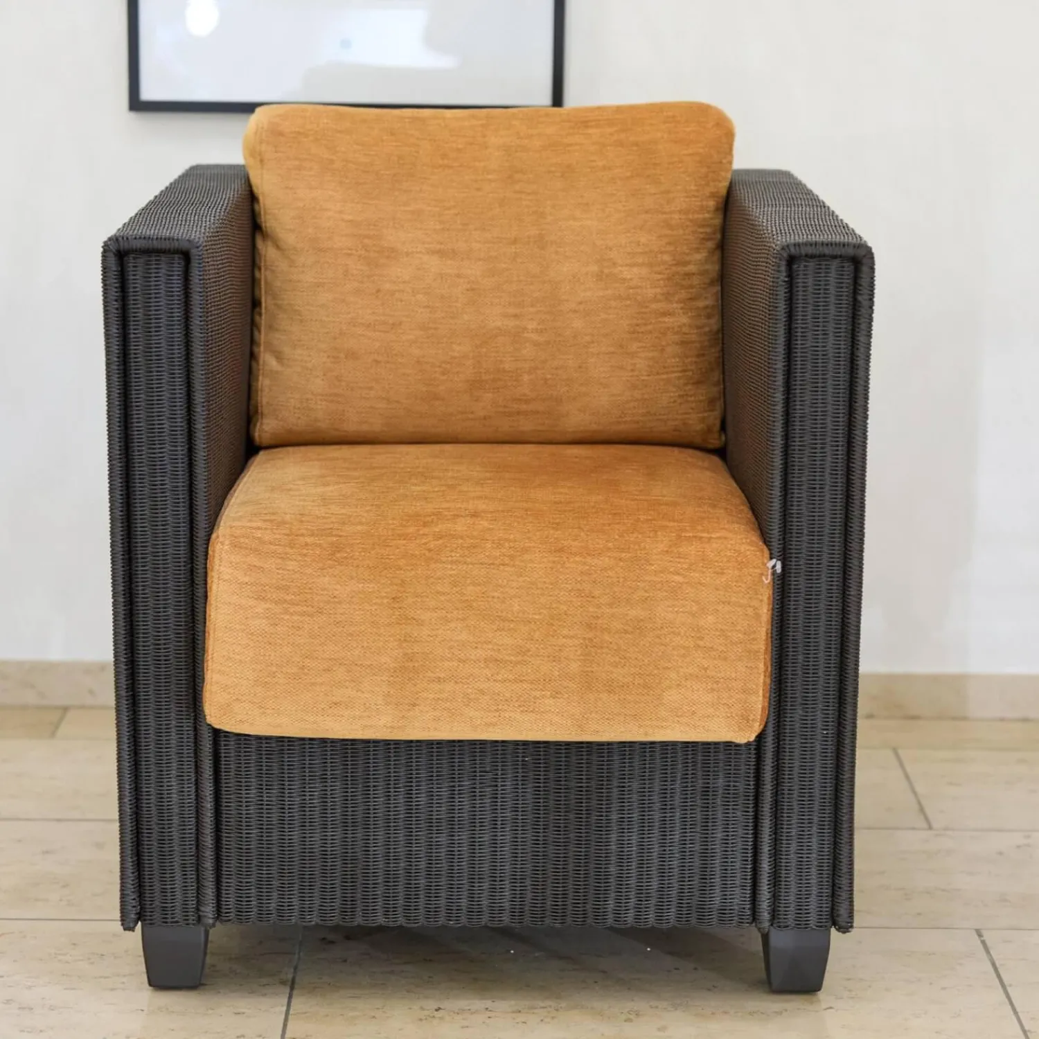 Accente Relaxsessel|Sessel Loft Pur Geflecht Marone Matt Stoff Side 2012 Farbe Gelb 01