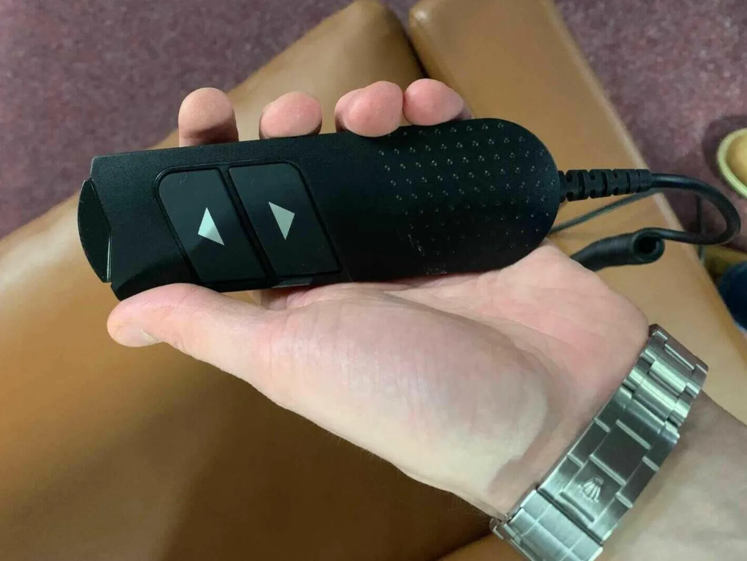 Erpo Relaxsessel|Sessel Manhattan 250 Leder 43.085 Tabac Braun mit Aufstehhilfe