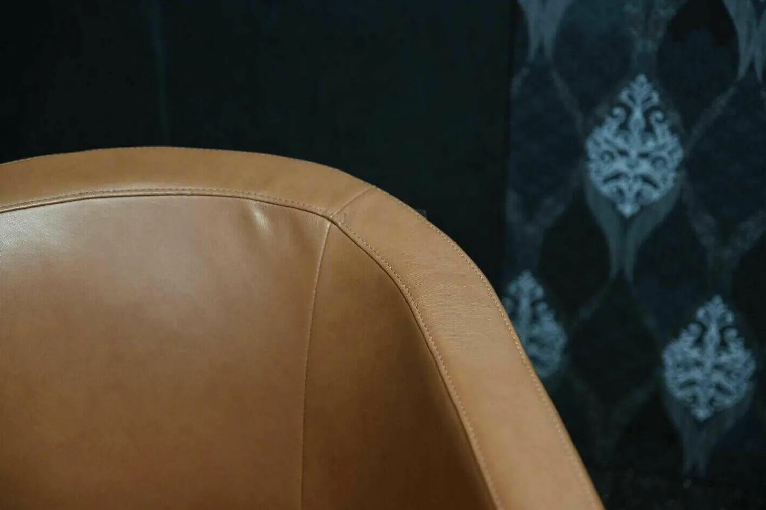 Creativ Polska Relaxsessel|Sessel Max Leder New Softy 393 Nuss Fuß Buche