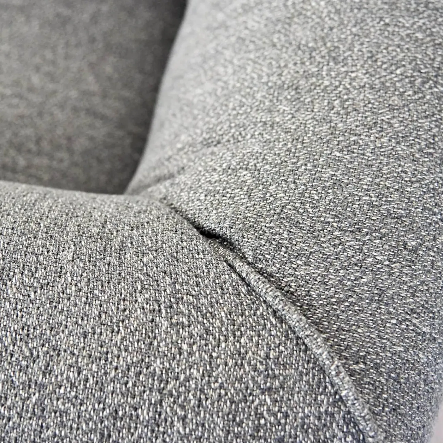 MDF Italia Loungesessel|Sessel Mia Bezugsstoff Dune Grau Basis Drehbar Mit Rückholmechanismus