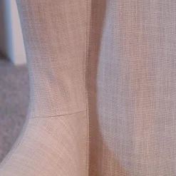 Giorgetti Relaxsessel|Sessel Mobius High Bezug Stoff Beige Gestell Eiche Dunkel