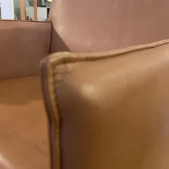 COR Relaxsessel|Sessel Noto Leder 922 Cognac Mit Rollen Und Filzgleitern