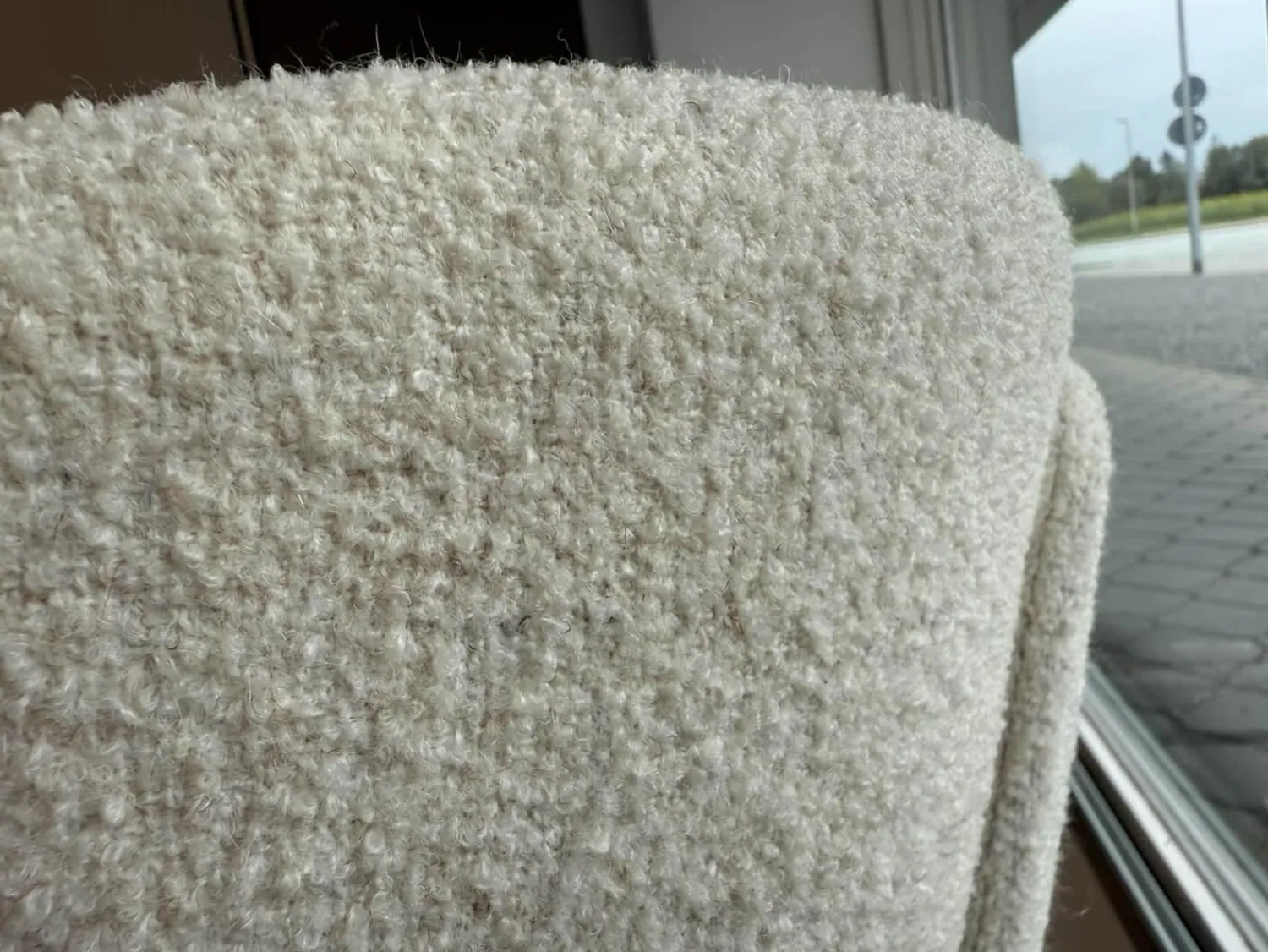 Molteni & C Loungesessel|Sessel Piccadilly Stoff KG611 BI CARTA Beige Gestell Zinnfarbig Hochglänzend Mit Flacher Rückenlehne