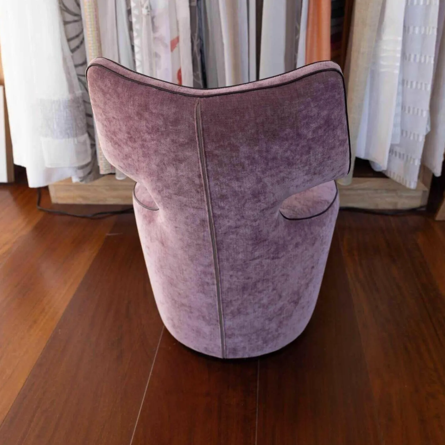 Christine Kröncke Relaxsessel|Sessel Ray Stoff Eloy Rosewood