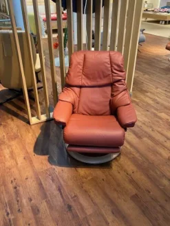 Stressless Relaxsessel|Sessel Reno Leder Paloma Dark Henna M mit Power ohne Batterie