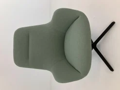 Walter Knoll Relaxsessel|Sessel Sheru Lounge Chair Stoff Main Line Flax Greenwich Grün Rücken Leder Kongress