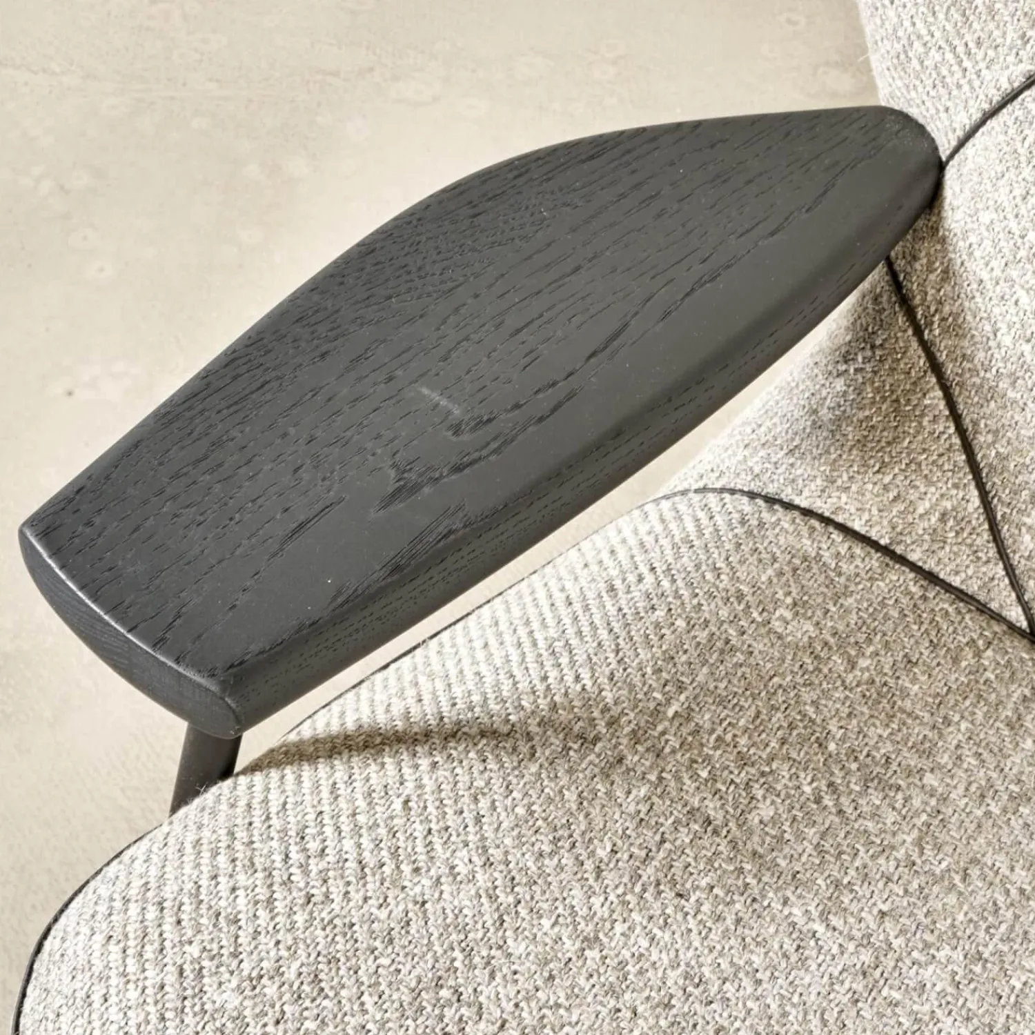 Walter Knoll Relaxsessel|Sessel Shinzo Mit Hocker Leder Savannah 7883 Platin Rücken Kernleder Saddel Black