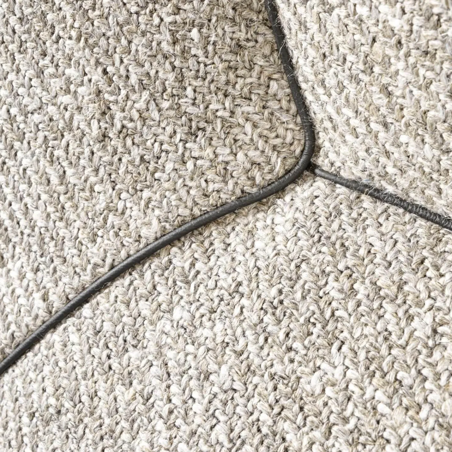 Walter Knoll Relaxsessel|Sessel Shinzo Mit Hocker Leder Savannah 7883 Platin Rücken Kernleder Saddel Black