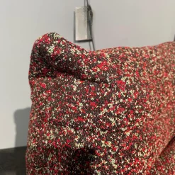 Ligne Roset Loungesessel|Sessel Togo Edition Stoff Atom Confettis Rot Schwarz Weiß