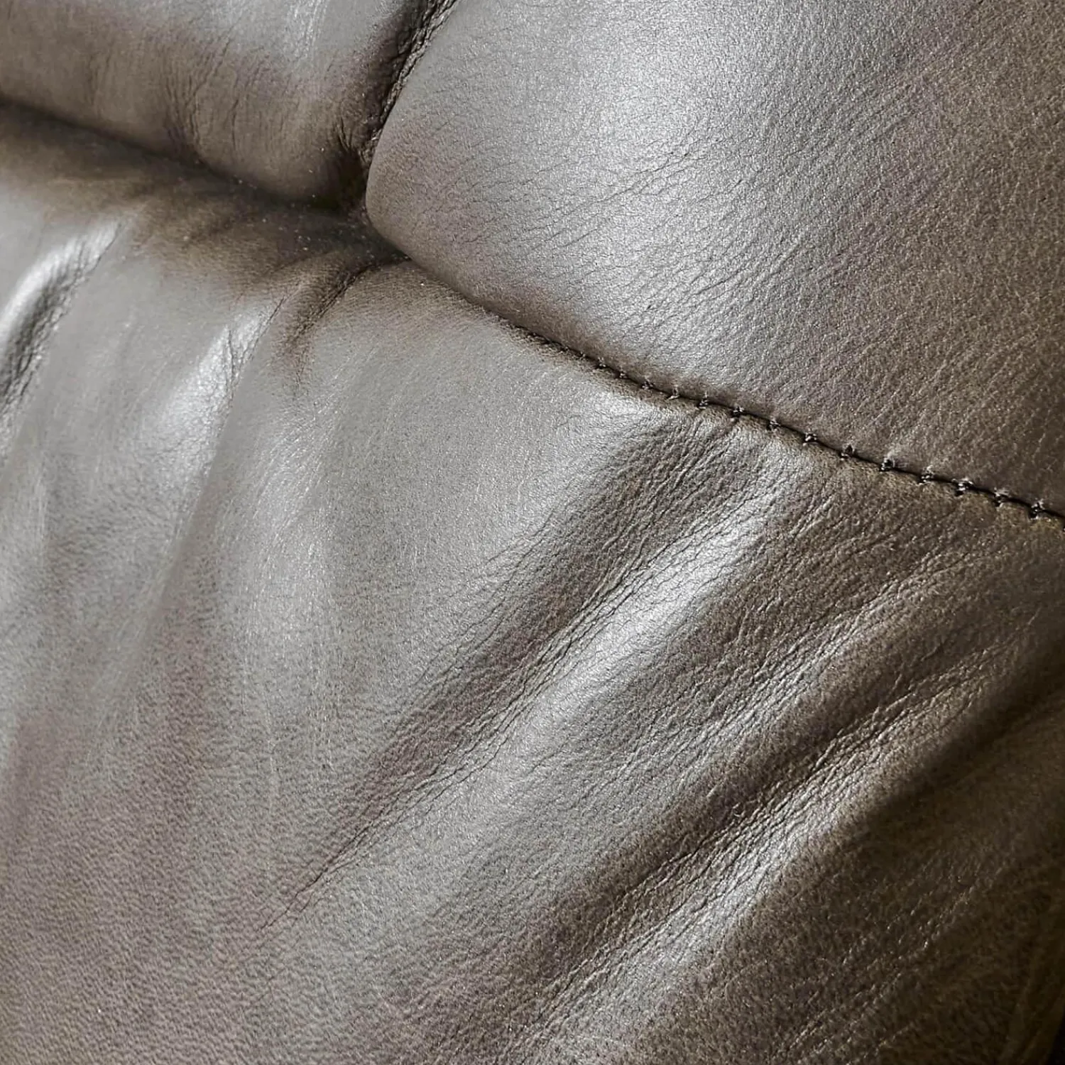 Stressless Relaxsessel|Sessel Tokyo Low Back Leder Pioneer Grey 12 Grau Star Gestell Standard Chrom Mit Balance Adapt Funktion