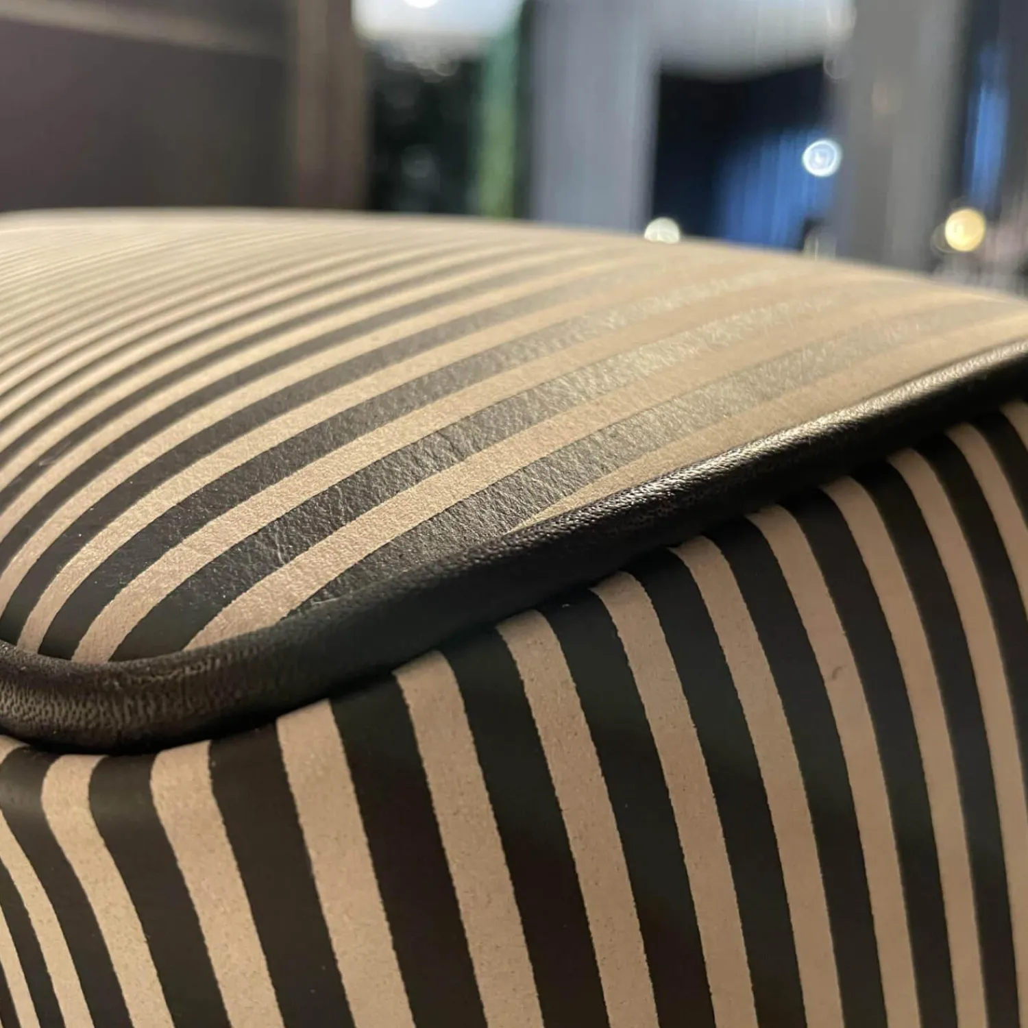 Baxter Relaxsessel|Sessel Vienna Baby Leder Bedruckt Day Thickline Riga Spessa MI18