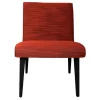 Walter Knoll Relaxsessel|Sessel Vostra Wood 67-10 Stoff Lila Farbe Rot Gestell Massivholz Eiche