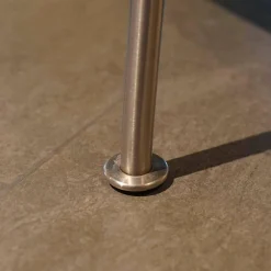 Carl Hansen & Søn Relaxsessel|Sessel Wingchair CH445 Stoff Divina Schwarz Gestell Silber