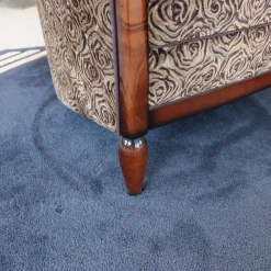 Finkeldei Relaxsessel|Sichtholzsessel Julietta Stoff Montagna 3344 Braun Graubeige