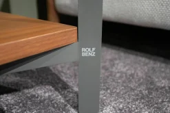 Rolf Benz Kommoden & Sideboards|Sideboard 914 Holzfurnier Farblos Lackiert Nussbaum Amerikanisch Gestell Stahl Lackiert