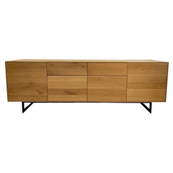 Anrei Kommoden & Sideboards|Sideboard Asteiche Gebürstet Natur Geölt
