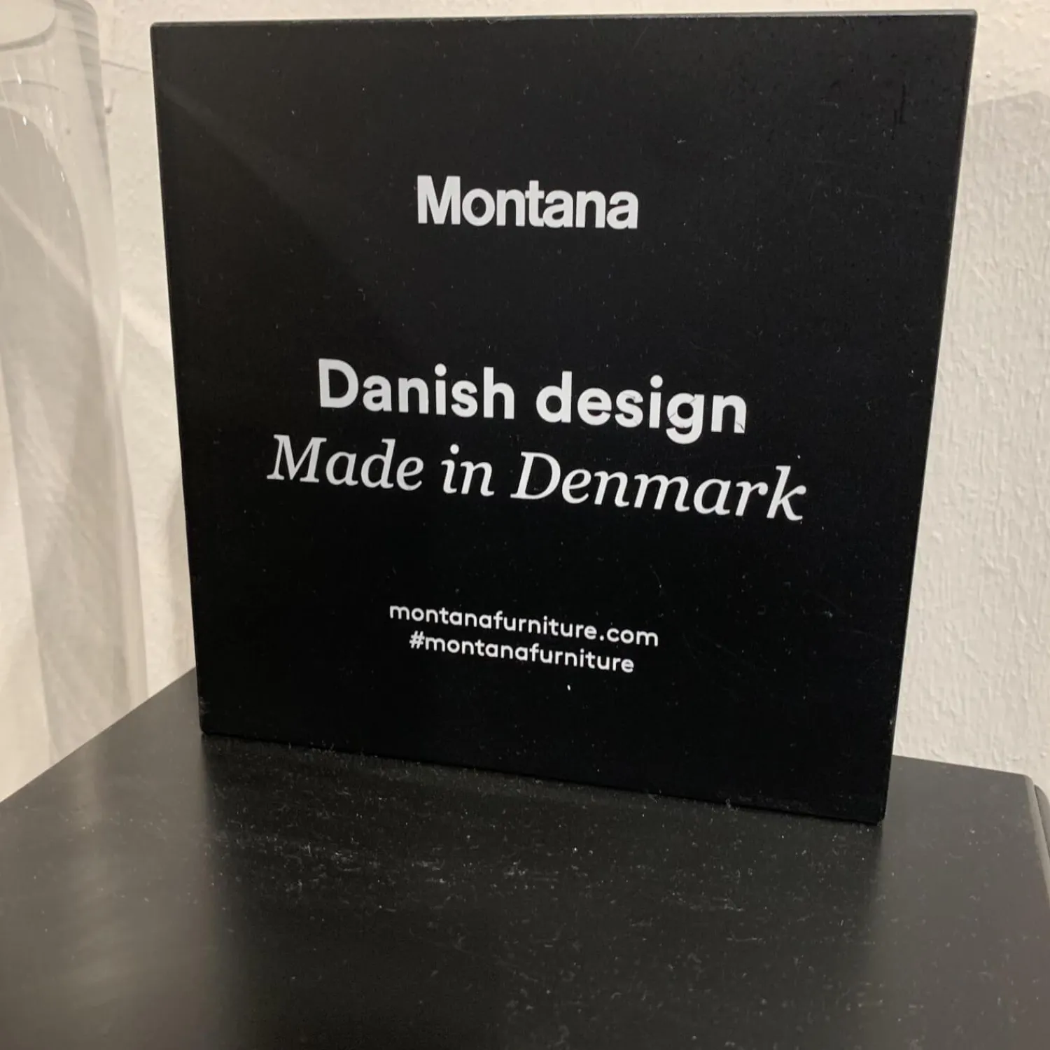 Montana Kommoden & Sideboards|Sideboard Basis Lack Fiord Grafic Black Snow Anthracite