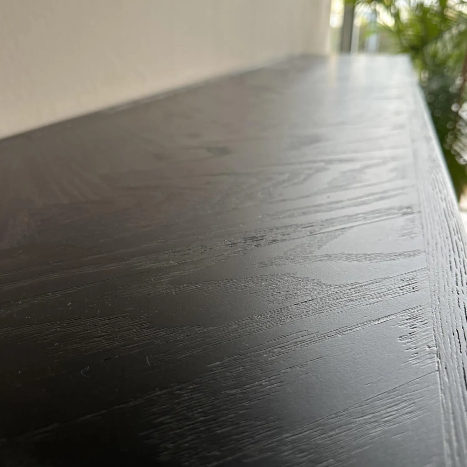 Richmond Kommoden & Sideboards|Sideboard Blackbone Korpus Eichenfurnier Schwarz Rustikal Gestell Und Griffe Messing