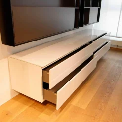 Interlübke Kommoden & Sideboards|Sideboard Change Lack M103 Schneeweiß Hochglanz