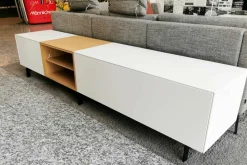 Piure Kommoden & Sideboards|Sideboard Edit Quick MDF Mattlack P01/P01 Weiß E08 Eiche