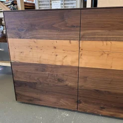 Scholtissek Kommoden & Sideboards|Sideboard Farn Astiger Nussbaum Natur Geölt Innen Birke Mit Einlage Rundum Eibe