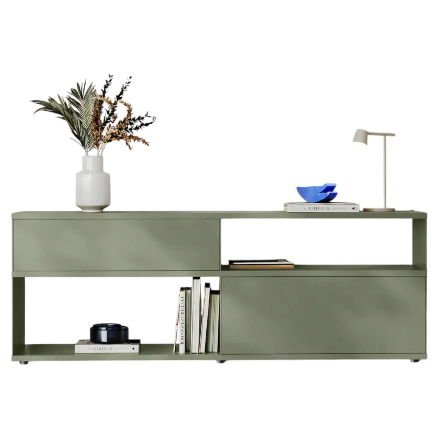 Piure Kommoden & Sideboards|Sideboard Flow Mattlack 35 Grün