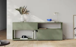 Piure Kommoden & Sideboards|Sideboard Flow Mattlack 35 Grün
