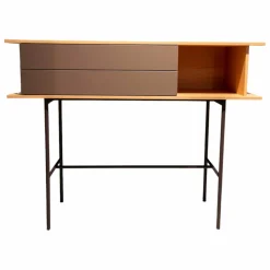 Sculptures Jeux Kommoden & Sideboards|Sideboard 7For Eiche Tobacco Gestell Metall Schwarz