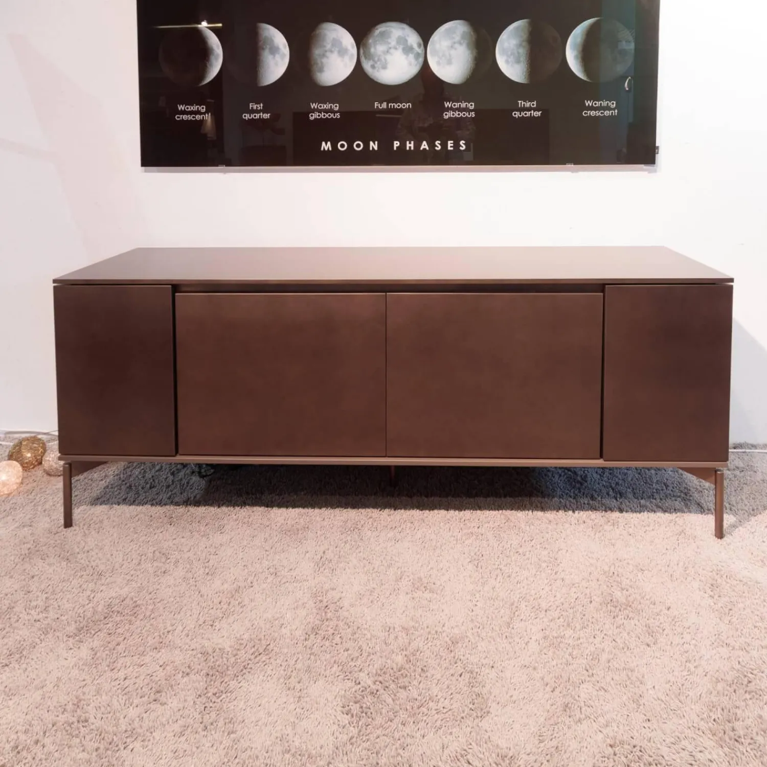Presotto Kommoden & Sideboards|Sideboard Hug Lack Bronze Metallic
