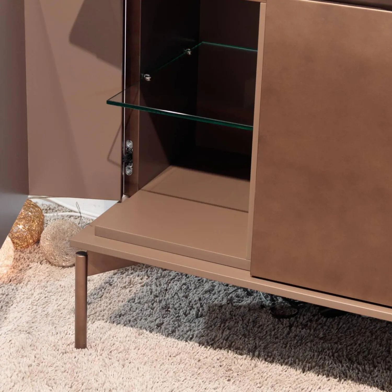 Presotto Kommoden & Sideboards|Sideboard Hug Lack Bronze Metallic