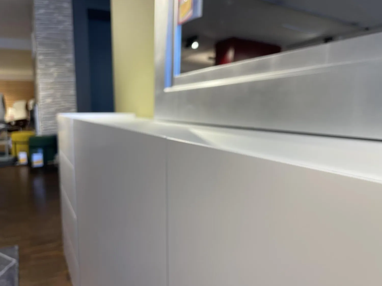 Interlübke Kommoden & Sideboards|Sideboard Jorel Lack M14 Platin Grau Abdeckplatte Glas Matt Platin Grau