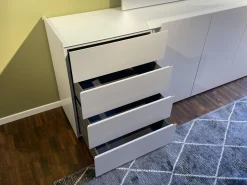 Interlübke Kommoden & Sideboards|Sideboard Jorel Lack M14 Platin Grau Abdeckplatte Glas Matt Platin Grau