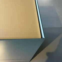 Interlübke Kommoden & Sideboards|Sideboard Just Cube Bold Lack Bahia M81 Grün Blau Abdeckplatte Mattglas Opti Masala T40 Gelb Braun