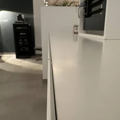 Interlübke Kommoden & Sideboards|Sideboard Just Cube Bold Front Lack Weiß Korpus Lack Anthrazit