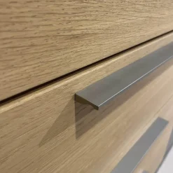 Musterring Kommoden & Sideboards|Sideboard Kara 61851 Lack Graphit Anthrazit Hochglanz Front Mit LED Beleuchtung