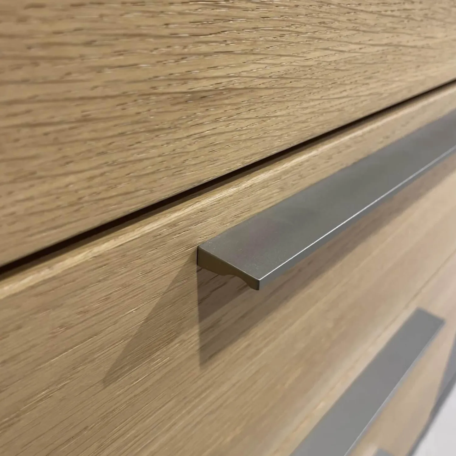 Musterring Kommoden & Sideboards|Sideboard Kara 61851 Lack Graphit Anthrazit Hochglanz Front Mit LED Beleuchtung