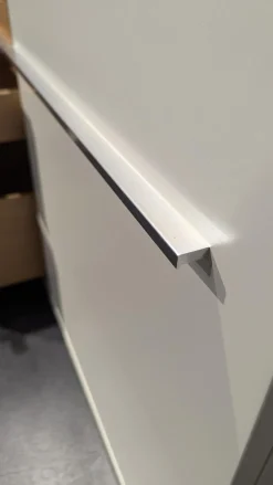 Loddenkemper Kommoden & Sideboards|Sideboard Kito Lack Weiß Absetzung Holz Caruba Nuss