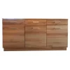 Eigene Herstellung Kommoden & Sideboards|Sideboard Massivholz Buchenholz Massiv Bügelgriffe Silberfarben